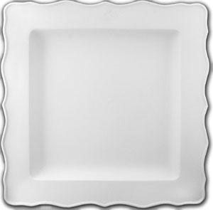 Ruffle Ware Plate - Set Of 3