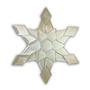 Glue Chip Snowflake Bevel Cluster