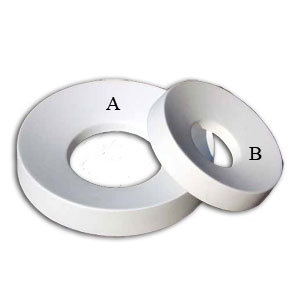 12 Round Arched Drop Ring