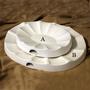 12-1/2 X 9-3/4 Fluted Platter