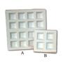 1-1/2 Squares Casting Mold - 4 Squares