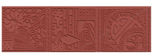 Asian Influence Designer Stamp, Ceramic Supplies