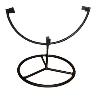 5-1/4 Round Wrought Iron Table Stand