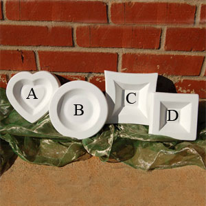 5-5/8 Round Casting and Slumping Mold