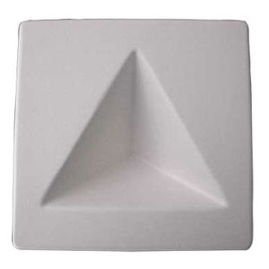 Triangle Prism Paperweight Casting Mold