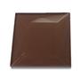 2 Square Brown Facted Jewel