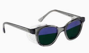 Bicolor Split Lens Glasses - Ace And 8 Shade