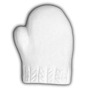 Bisque Embellishments Small Mittens - 12 Pack