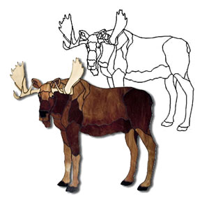 Bull Moose Obsession Pattern