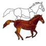 Chestnut Horse Obsession Pattern