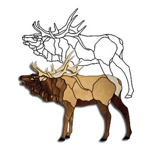 Jackson Elk Obsession Pattern