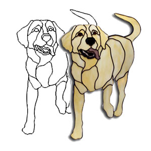 Jasper Labrador Dog Obsession Pattern