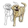 Jasper Labrador Dog Obsession Pattern