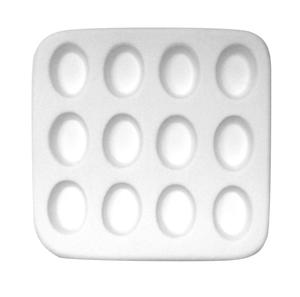 Super Mini Oval Jewelry Mold - 12 Ovals