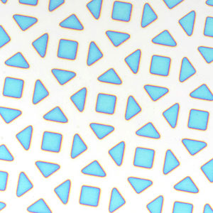Dicro Slide Small Tiles Pattern - 3-1/4 x 8, Fusing Supplies Clearance