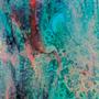 Uroboros Dolphin Gray Opal, Peacock Blue, Gold-Pink, Gold-Purple Mottled