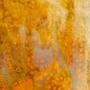 Uroboros Antique White Yellow Amber Mottled