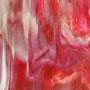 Uroboros Cream and Gold-Pink Streaky With Clear Highlights