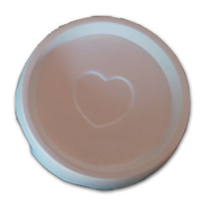10-1/2 Heart Relief Fusing Plate