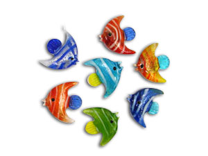 Tropical Fish Glass Gems, Nuggets & Gems