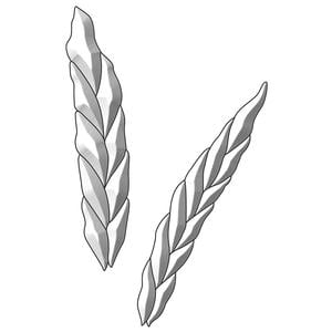 Harvest Grain Clear Bevel Cluster, Bevel Sale