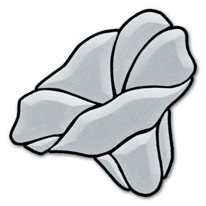 Clear Morning Glory Bevel Cluster, Bevel Sale