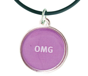 Oh My God Pendant Necklace