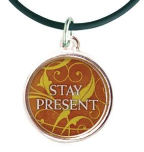 Stay Present Pendant Necklace
