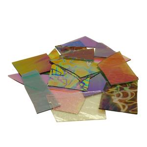1/2 Lb CBS Crinklized Scrap On Thin Clear - 90 COE