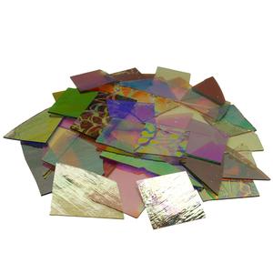 1 lb CBS Crinklized Scrap On Thin Clear - 90 COE