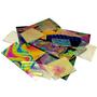 1/2 Lb CBS Dichroic Pattern Scrap Pack - 96 COE