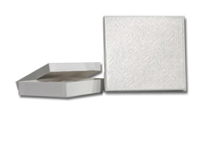 Swirl White Cardboard Pendant Boxes
