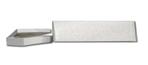 Swirl White Cardboard Bracelet Boxes