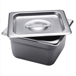 Stainless Steel Firing Pan with Lid