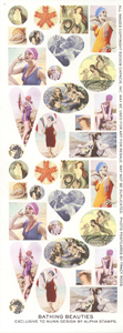 Bathing Beauties Collage Sheet, Inclusions