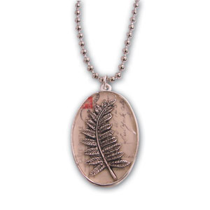 Silver Oval Grande Pendant - 4 Pack