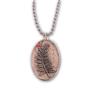 Silver Oval Alexa Grande Pendant - 4 Pack