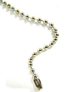 Nickel Ball Chain and Connectors, Necklaces