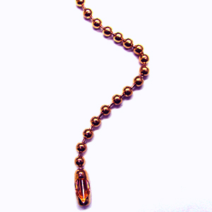 Copper Ball Chain And Connectors