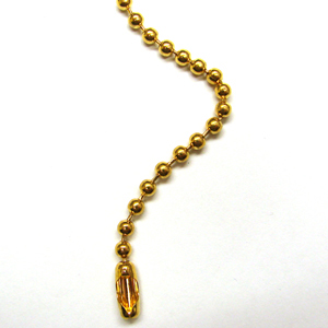 Brass Ball Chain And Connectors