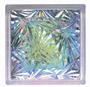 Ice Veins Dichroic Glass Block