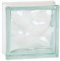 Cloudy Clear Glass Block