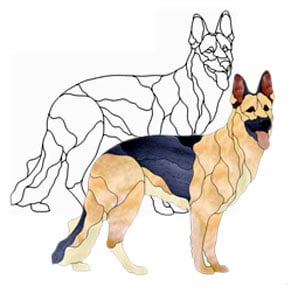 German Shepard Dog Obsession Pattern