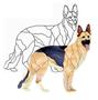 German Shepard Dog Obsession Pattern