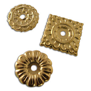 Gold Architectural Charms
