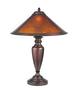 23 Van Erp Amber Mica Table Lamp 