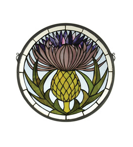 Thistle Stained Glass Window�