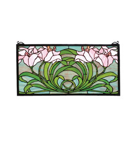 Calla Lily Stained Glass Window�