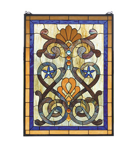 Mandolin Stained Glass Window�