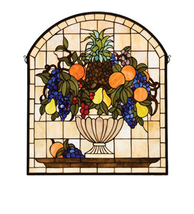 Fruitbowl Stained Glass Window�